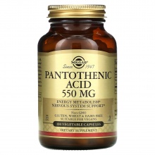   Solgar Pantothenic Acid  550  100 