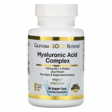   California Gold Nutrition Hyaluronic Acid Complex 60 