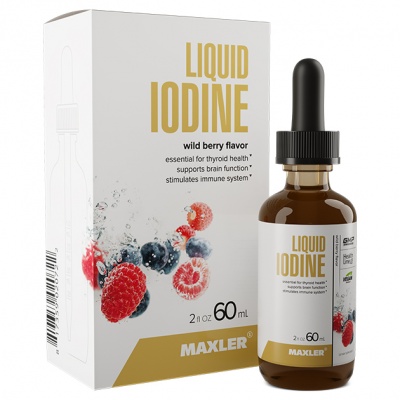 Антиоксидант Maxler Liquid Iodine Йод 60 мл