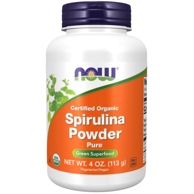 Антиоксидант NOW Spirulina 113 гр