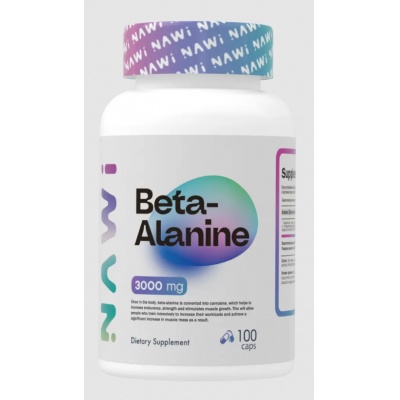 Аминокислота NAWI Beta-alanine 100 капсул